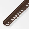 Sale Profilo di supporto 21-24 pvc grigio - 1 metro. Ferramenta Per Mobili E Infissi