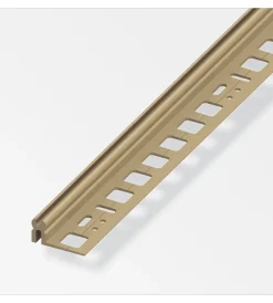 Discount Profilo di supporto 13,5-16, pvc caramello - 2 metri. Ferramenta Per Mobili E Infissi