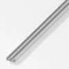 Ferramenta Per Mobili E Infissi-Alfer aluminium Profilo guida 6x15.9x6 alluminio arg - 1 metro.