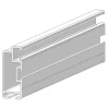 New Profilo in alluminio per zanzariere a telaio fisso bianco 2,5 mt Tessile D'Arredo