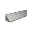 Illuminazione Per Interno- Profilo per led in alluminio e pvc argento 2 mt