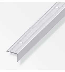 Sale Profilo per scala  25 x 20  alluminio argento   forato Ferramenta Per Mobili E Infissi