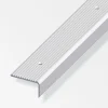 Alfer aluminium Ferramenta Per Mobili E Infissi|Profilo per scala  41 x 23  alluminio argento   forato