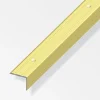 Clearance Profilo per scale 25x20 alluminio ottonato forato 1 metro. Ferramenta Per Mobili E Infissi