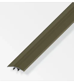Ferramenta Per Mobili E Infissi-Alfer aluminium Profilo raccordo 33 mm alluminio bronzo - 1 metro.