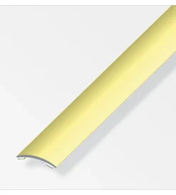Ferramenta Per Mobili E Infissi-Alfer aluminium Profilo raccordo 30x5 alluminio ottonato - 2 metri.