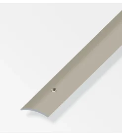 Ferramenta Per Mobili E Infissi-Alfer aluminium Profilo raccordo 30x5 titanio - 1 metro.