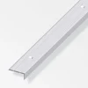 Clearance Profilo terminale  25 x 20  alluminio argento   forato  1 metro. Ferramenta Per Mobili E Infissi