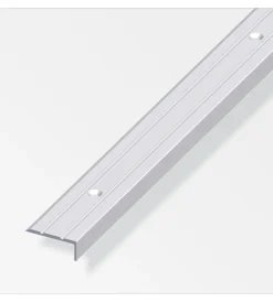 Clearance Profilo terminale  25 x 20  alluminio argento   forato  1 metro. Ferramenta Per Mobili E Infissi