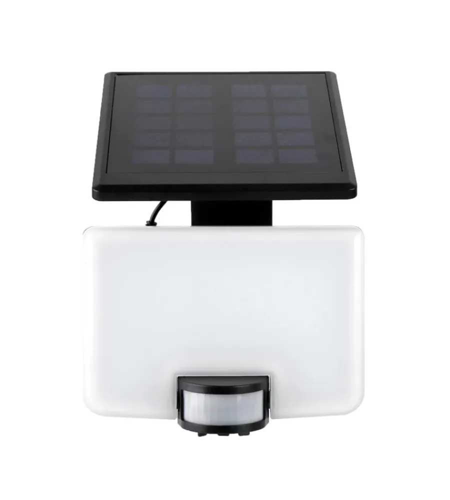 Illuminazione Per Esterno|Proiettore a led solare con sensore di movimento - 82 led