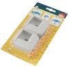 Outlet Proteggi angoli grigio - 4 pz. Sicurezza Infantile