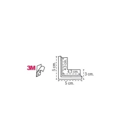 Clearance Proteggi angoli marrone scuro - 4 pz. Sicurezza Infantile
