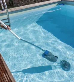 Gre Piscine|Pulitore a batteria autonomo per piscine "vcb50p" 30w