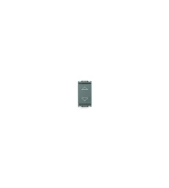 Serie Civili- Pulsante commutatore 2p 10a grigio - vimar