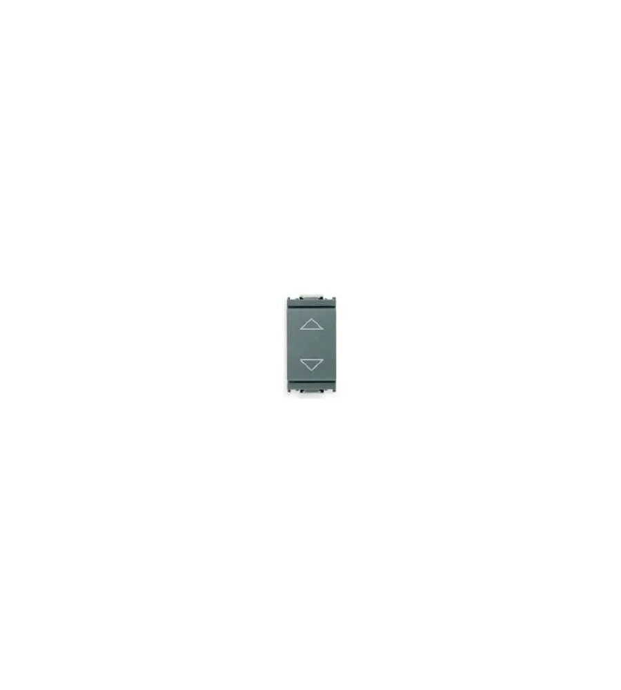 Serie Civili- Pulsante commutatore 2p 10a grigio - vimar