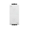 Serie Civili- Pulsante doppio no interblocato 10a light - bticino.