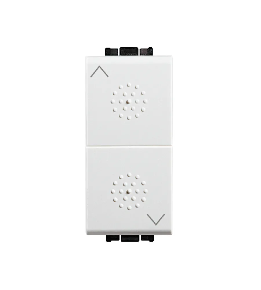 Serie Civili- Pulsante doppio no interblocato 10a light - bticino.