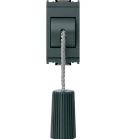 Serie Civili- Pulsante 1p nc 10a tirante grigio - vimar