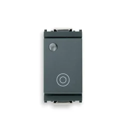 Serie Civili|Pulsante 1pno 10a generico lum.so grigio - vimar.