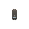 Serie Civili- Pulsante unipolare illuminabile serie mylife 16a.