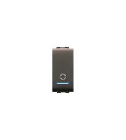 Serie Civili- Pulsante unipolare illuminabile serie mylife 16a.