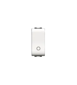 Serie Civili- Pulsante unipolare serie mylife 16a - bianco.