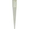 Ferramenta Per Esterno-Suki Puntale porta pali con fissaggio al suolo 91x150x750 mm