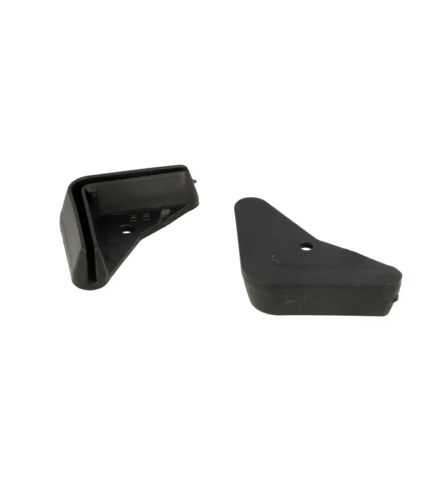 Accessori- Puntali esterni ad incastro per scaffali 35 x 35 mm. 6 pz.
