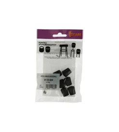 Accessori- Puntali esterni tondi neri ø 10 mm. 8 pz.