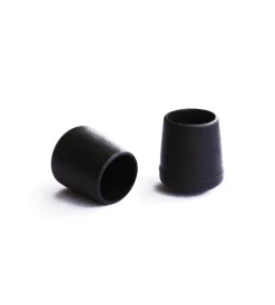 Accessori|Puntali esterni tondi neri ø 16 mm. 6 pz.