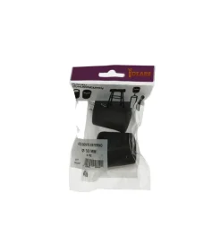 Accessori- Puntali esterni tondi neri ø 32 mm. 2 pz.