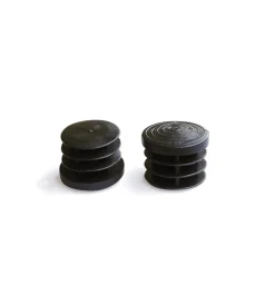 Accessori|Puntali interni alettati tondi neri ø 16 mm. 8 pz.