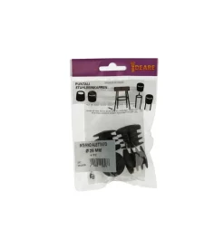 Accessori- Puntali interni alettati tondi neri ø 28 mm. 4 pz.
