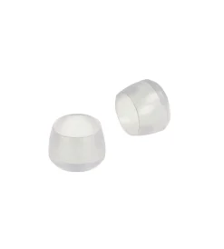 Accessori|Puntali tondi pvc trasparente ø 12 - 14 mm. - 8 pz.