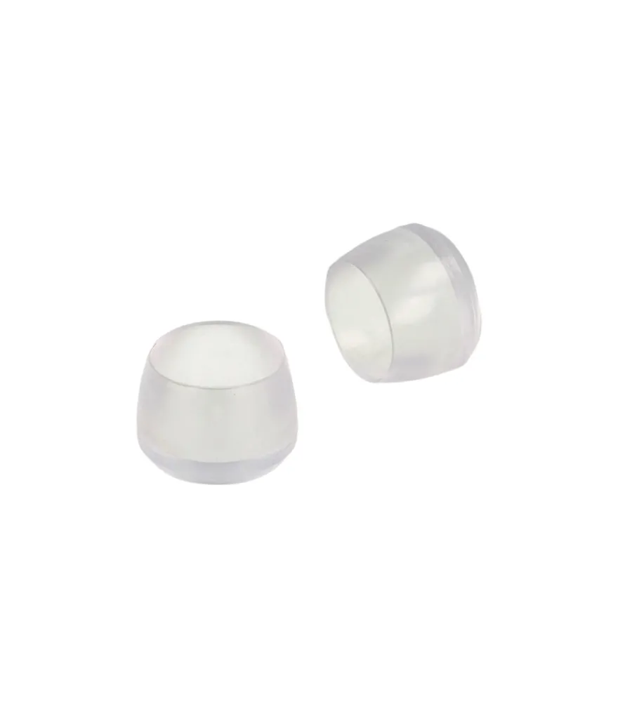 Accessori- Puntali tondi pvc trasparente ø 25 mm. - 4 pz.