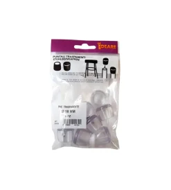 Accessori|Puntali tondi pvc trasparente ø 18 mm. - 8 pz.