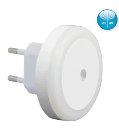 Illuminazione Per Interno-Velamp Punto luce led con interrutore crepuscolare