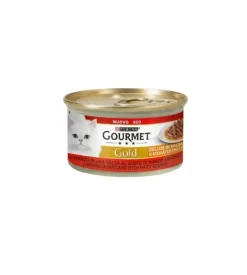 Alimenti Umido Gatto|Purina gourmet gold delizia in salsa manzo per gatti - 85 gr