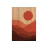 Discount Quadro in legno "desert sunset", 47x67 cm Decorazione Pareti