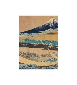 Sale Quadro in legno "fuji", 47x67 cm Decorazione Pareti