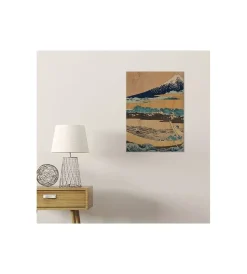 Sale Quadro in legno "fuji", 47x67 cm Decorazione Pareti
