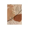 Decorazione Pareti|Quadro in legno "leaves black 01", 47x67 cm