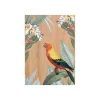 Decorazione Pareti|Quadro in legno "multicolors parrot", 47x67 cm