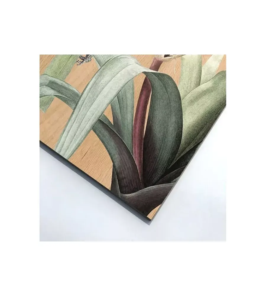 Decorazione Pareti- Quadro in legno "yellow parrot", 47x67 cm
