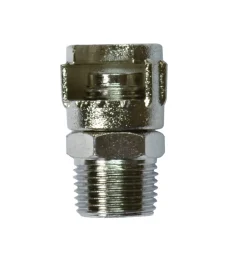 Raccordo con dado fresato 3/8m Compressori
