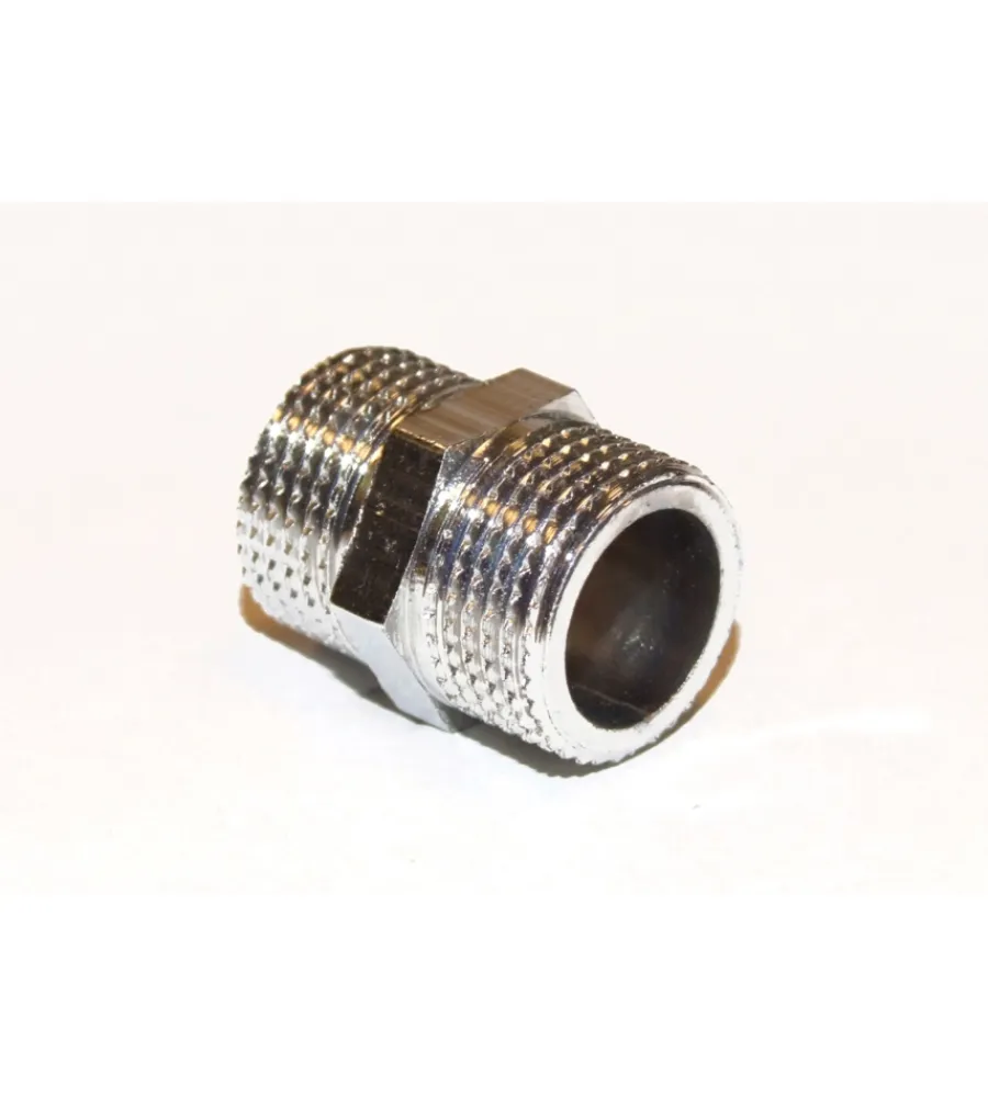 Tubi E Raccordi- Raccordo doppio maschio 1/2"