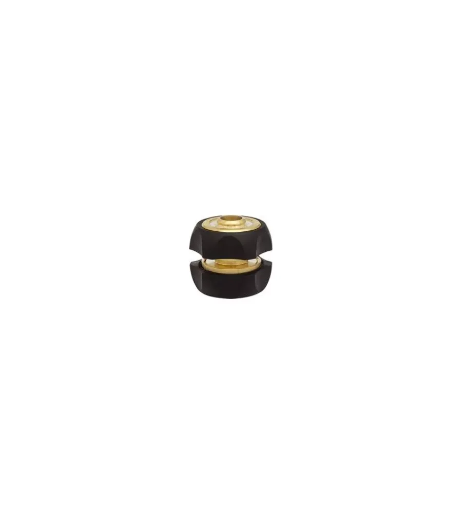 Raccordo riparatore in ottone e gomma - 12/15 mm. Irrigazione