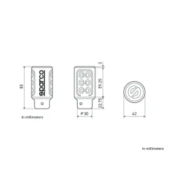 Sparco Auto Interno|Racing pomello del cambio manuale universale per auto