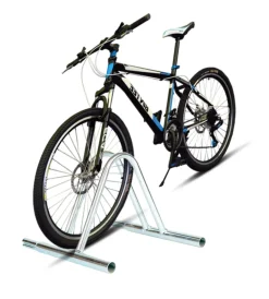 Bici- Rastrelliera portabici singola in ferro zincato con passaruota 5 cm 37x37x28 cm
