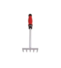 Hot Rastrellino zincato con manico bimateriale ergonomico tpr Attrezzatura Giardinaggio